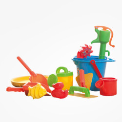 玩具水桶沙滩玩具高清图片