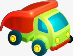矢量小卡车儿童节玩具小卡车高清图片