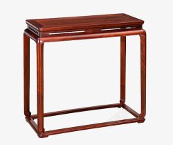 棕色书桌古典家具实物古代桌子台子高清图片