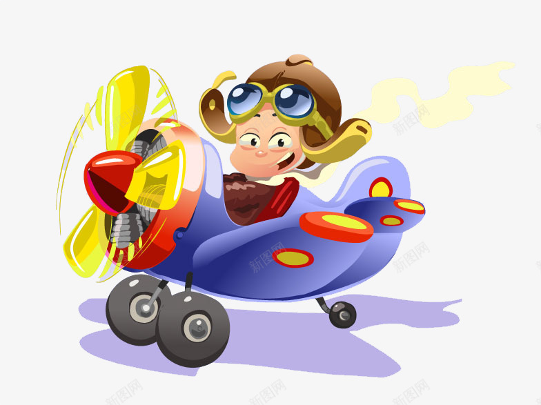小朋友和直升机png免抠素材_新图网 https://ixintu.com 冒险 卡通 可爱 小孩子 小朋友 手绘 滑翔机 直升机 飞机