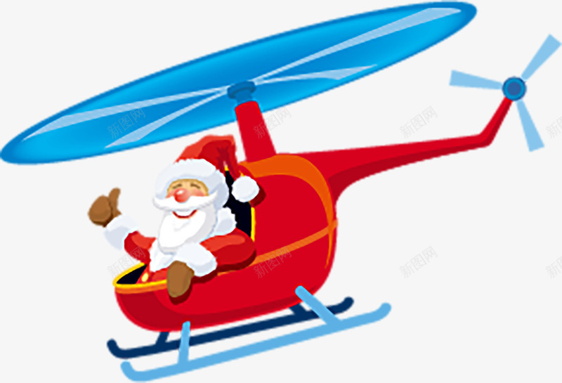 卡通圣诞老人坐飞机图案矢量图ai免抠素材_新图网 https://ixintu.com 卡通 图案 圣诞老人 坐飞机 矢量图
