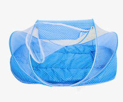 夏季蚊帐婴儿提篮式蚊帐高清图片