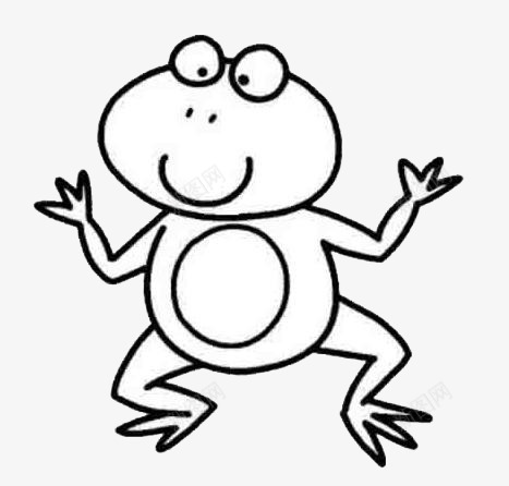 做手势的青蛙png免抠素材_新图网 https://ixintu.com 卡通 手绘 站立 简笔画 青蛙