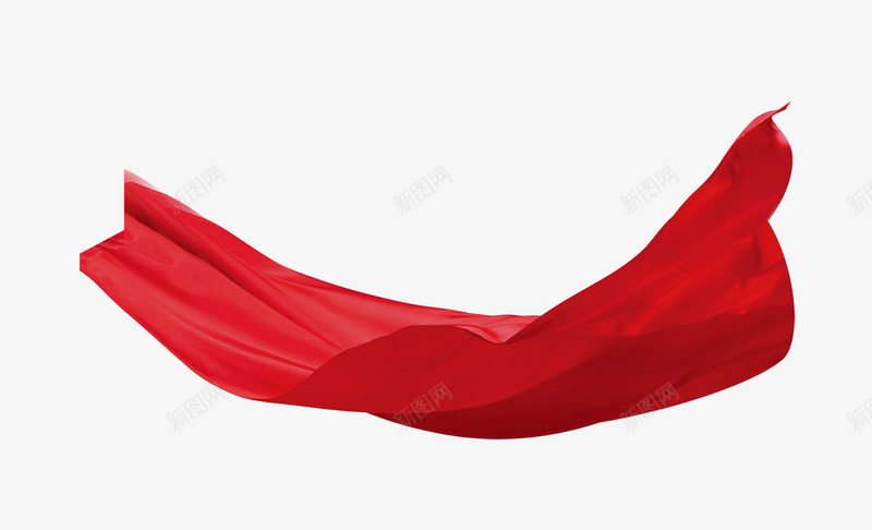 红色绸带png免抠素材_新图网 https://ixintu.com 丝带 新年素材 红色绸带 飘带