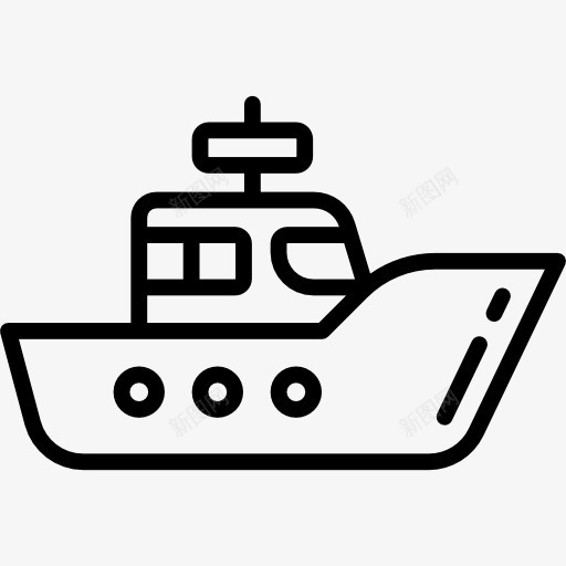 船图标png_新图网 https://ixintu.com 儿童 海洋 玩具 船舶 运输