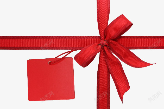 红色礼物盒背景png免抠素材_新图网 https://ixintu.com 礼物盒 红色丝带 装饰