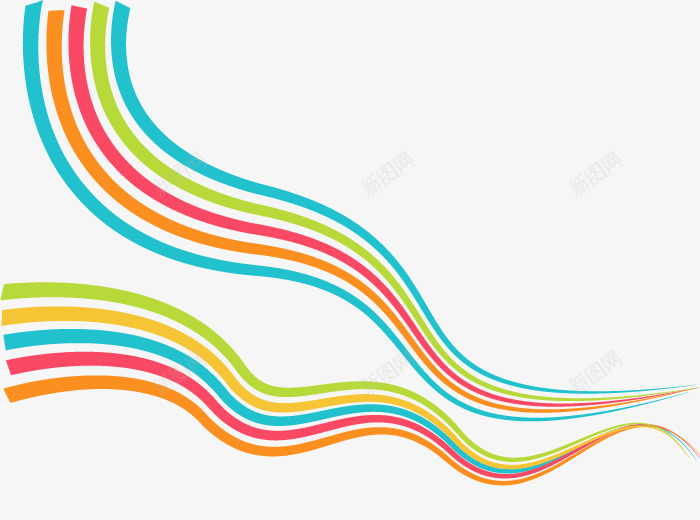 彩色曲线图png免抠素材_新图网 https://ixintu.com png图片 png图片素材 免费png 免费png素材 曲线 橙色 粉色 绿色 蓝色