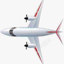 飞机上红色图标png_新图网 https://ixintu.com airplane red top 前 红色的 飞机