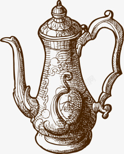 古代酒壶素材
