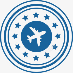 航空公司标志航空公司标志标签矢量图高清图片