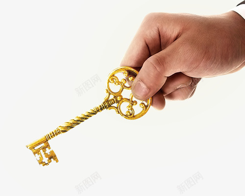 开锁png免抠素材_新图网 https://ixintu.com 开锁 手 手势 金钥匙 钥匙