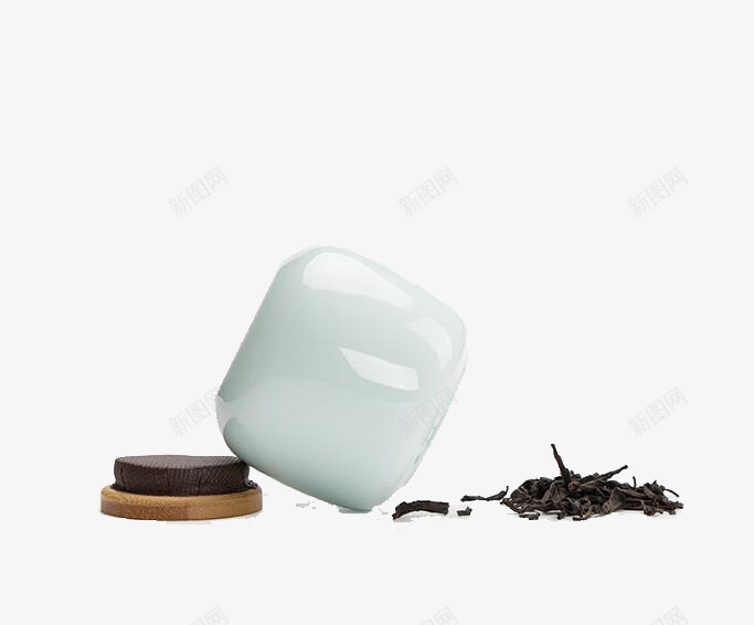 陶瓷茶叶罐png免抠素材_新图网 https://ixintu.com 产品实物 日用百货 茶叶罐 陶瓷