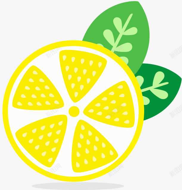 柠檬不萌图标png_新图网 https://ixintu.com ai 图标 夏季 水果 清凉
