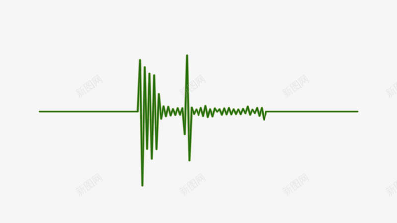 绿色动感声音波纹png免抠素材_新图网 https://ixintu.com 动感 声音波纹 炫酷 规律