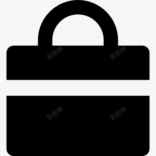 手提包条纹图标png_新图网 https://ixintu.com 公文包 手提箱 手袋 接口 组合 行李