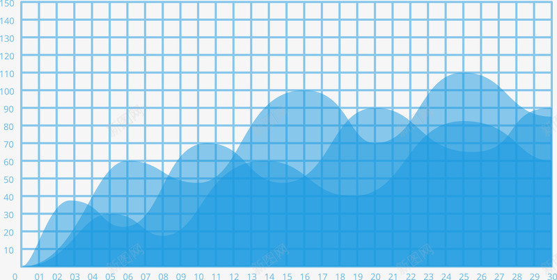 蓝色股票曲线图png免抠素材_新图网 https://ixintu.com 折线 曲线图 矢量股票走势图 线条 股票 股票曲线图 蓝色 走势图