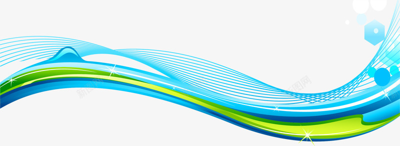 蓝色交织曲线png免抠素材_新图网 https://ixintu.com 交织线条 扭曲线条 线条装饰 蓝色曲线 装饰图案 闪耀曲线