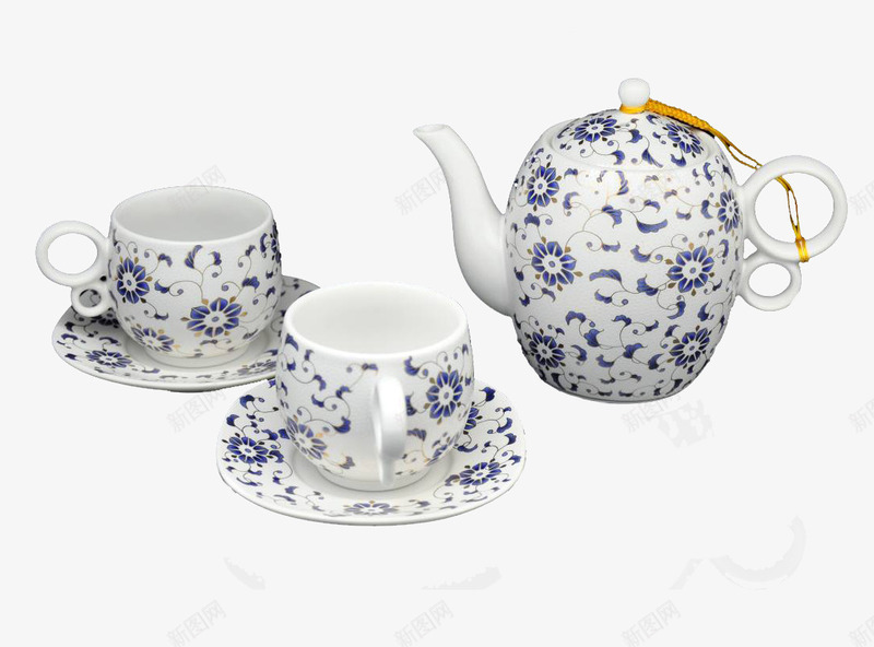 茶杯茶壶png免抠素材_新图网 https://ixintu.com 大茶壶 家居装饰品 工艺品 平面设计 杯子 杯碟 茶叶 茶壶 茶杯 设计 陶瓷