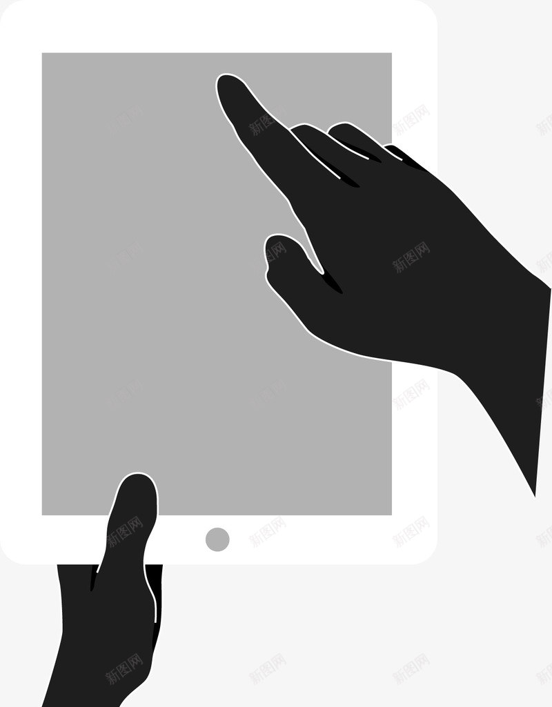 创意点击手势图标png_新图网 https://ixintu.com touch touch手势 上下滑动 图标 圆环 手势 手势图标 手指 扫描 滑动 点击 箭头 触屏 触屏手势 高科技