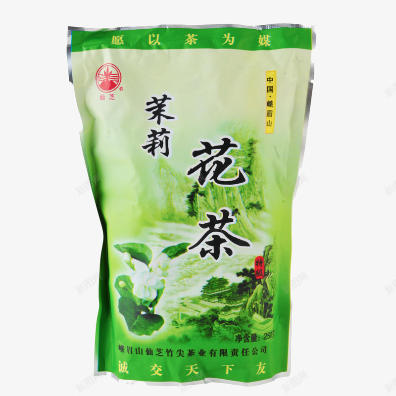 茉莉花茶png免抠素材_新图网 https://ixintu.com 产品实物 健康茶 节日礼品 花茶 茉莉花茶 茶叶