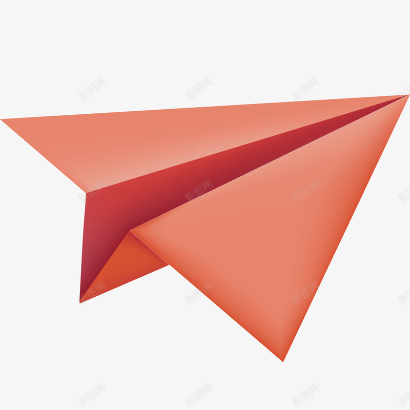 橙色卡通纸飞机装饰图案png免抠素材_新图网 https://ixintu.com 免抠PNG 卡通 橙色 纸飞机 装饰图案
