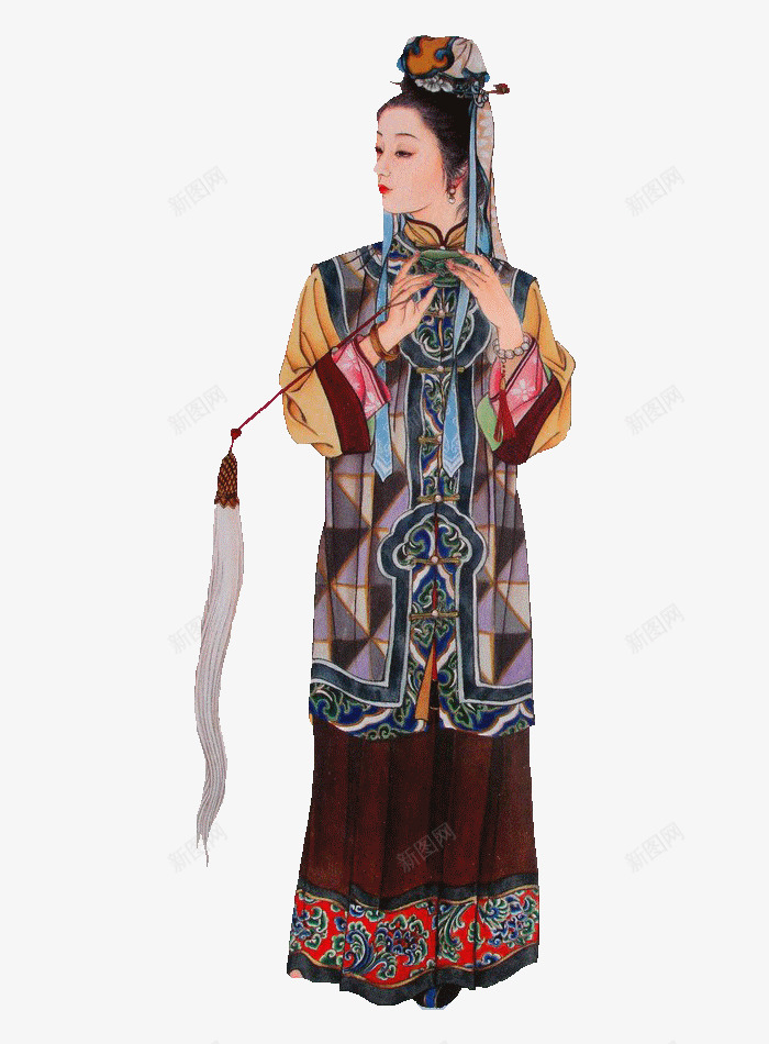 中国古代女子png免抠素材_新图网 https://ixintu.com 中国风 传统 古代 女性