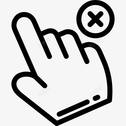 指针图标png_新图网 https://ixintu.com 光标指针 手和手势界面 接口方面 电脑鼠标