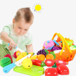 儿童沙滩玩具水果玩具素材