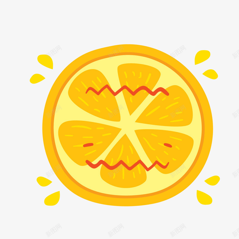 夏季柠檬标签png免抠素材_新图网 https://ixintu.com 卡通柠檬 夏季柠檬 夏季标签 文案 文案背景 背景装饰