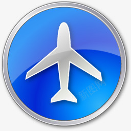 飞机Vista风格交通工具及餐具图标图标