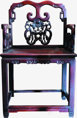 古代木纹椅子素材