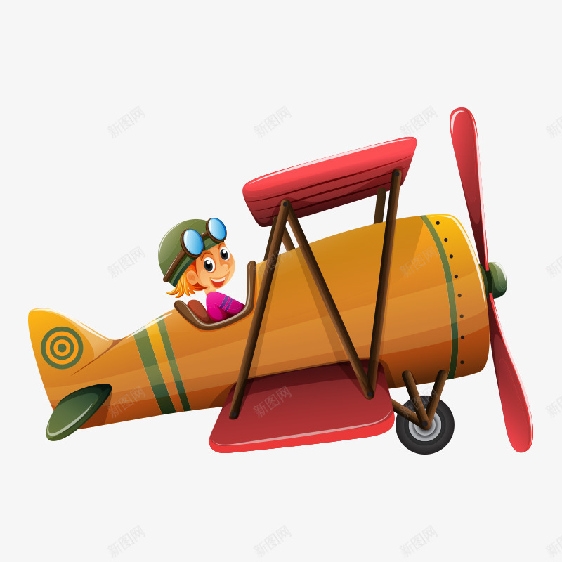 飞机交通工具卡通png免抠素材_新图网 https://ixintu.com 交通 交通工具 交通运输 假日 卡通 女飞行员 插图 现代科技 航天 航空 航空飞机 质感 飞机 飞行员