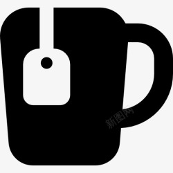 茶杯标志茶杯的标志图标高清图片