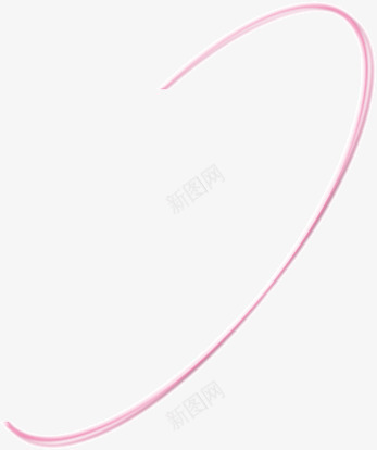 彩带漂浮元素png免抠素材_新图网 https://ixintu.com 元素 彩带 曲线 漂浮 粉色