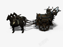四马古代战车素材