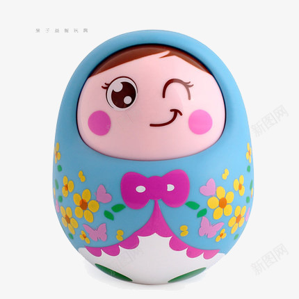 鸡蛋玩具png免抠素材_新图网 https://ixintu.com 不倒翁 产品实物 小孩玩具 彩色玩具