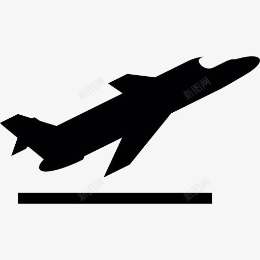 离开符号图标png_新图网 https://ixintu.com 机场 运输飞行 飞机 飞行