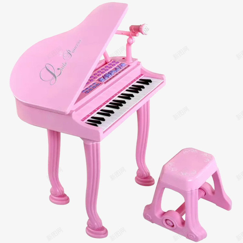 玩具钢琴侧面png免抠素材_新图网 https://ixintu.com 产品实物 儿童 玩具