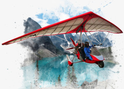 青春无限系列滑翔飞行机高清图片