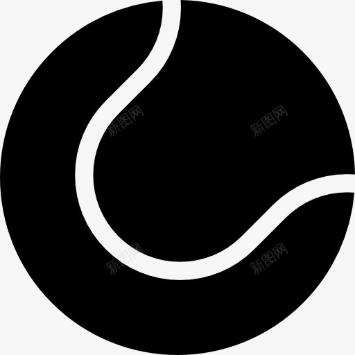 网球图标png_新图网 https://ixintu.com 循环 玩具 玩球 网球 运动