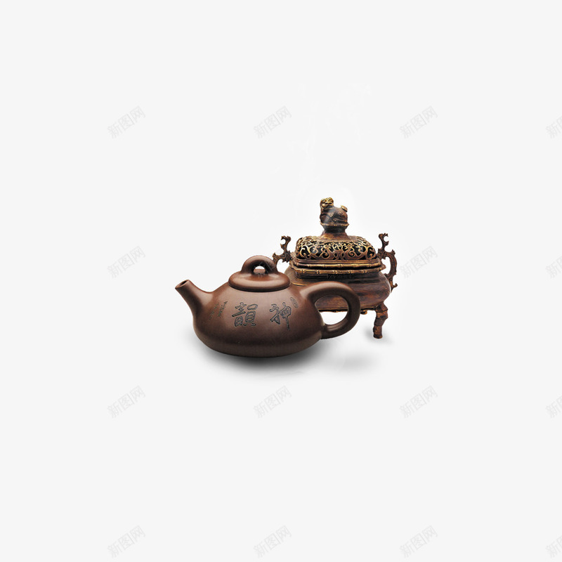 古代香炉茶壶png免抠素材_新图网 https://ixintu.com PNG 传统工艺品 古代 茶壶 香炉
