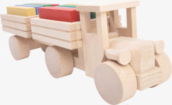 木头工艺品木质玩具车高清图片