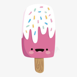 水果冰淇淋雪糕海报暑假冷饮冰淇淋矢量图高清图片