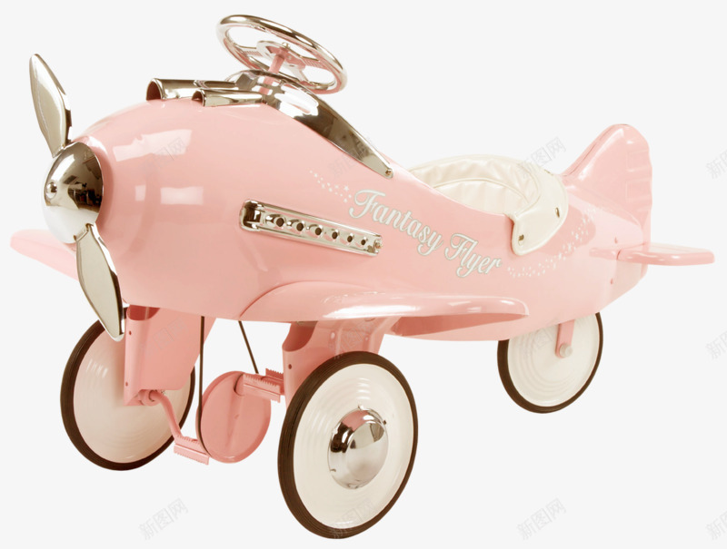 玩具飞机粉色儿童玩具png免抠素材_新图网 https://ixintu.com 儿童玩具 粉色 轮子 飞机