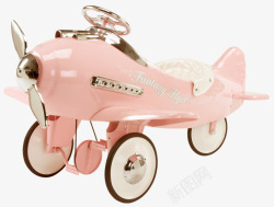 飞机轮子玩具飞机粉色儿童玩具高清图片