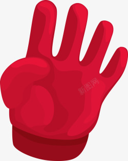 红色手指素材