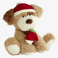 戴红帽的小熊戴红色帽子的小熊毛绒玩具高清图片