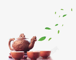 棕色茶壶茶壶高清图片