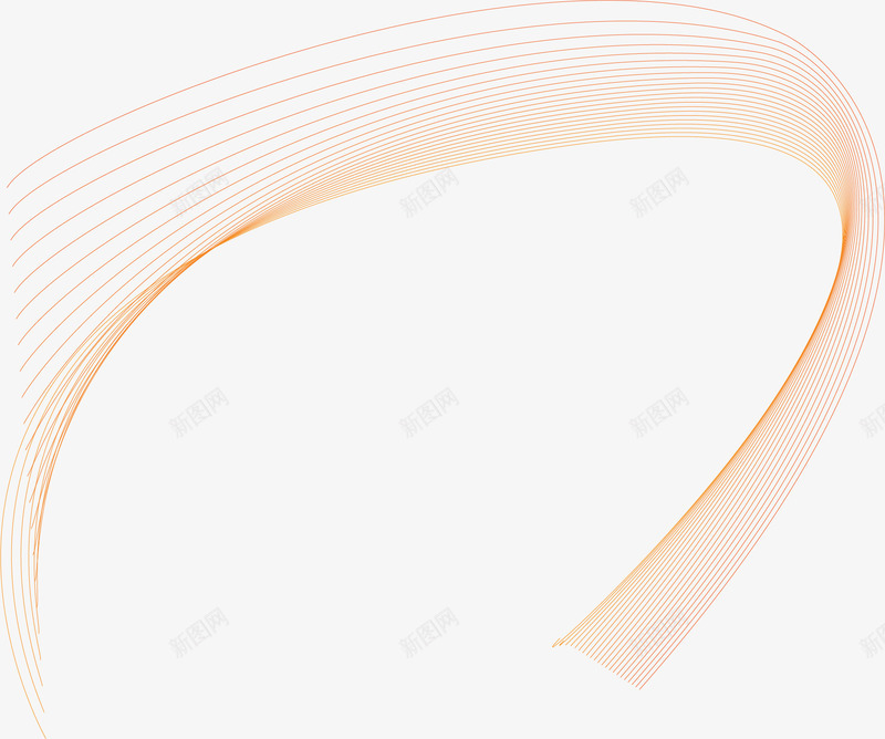柔和线条png免抠素材_新图网 https://ixintu.com 弧度线 柔和曲线 柔和线条 波浪线 线条 装饰曲线 飘逸曲线