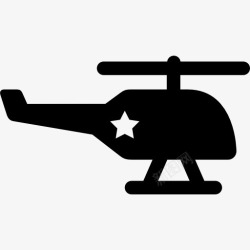 运输直升机直升机图标高清图片